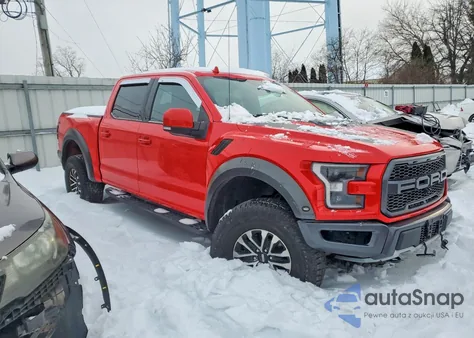 2020 Ford F150 Raptor из США, поврежденный, VIN 1FTFW1RG7LFB26761